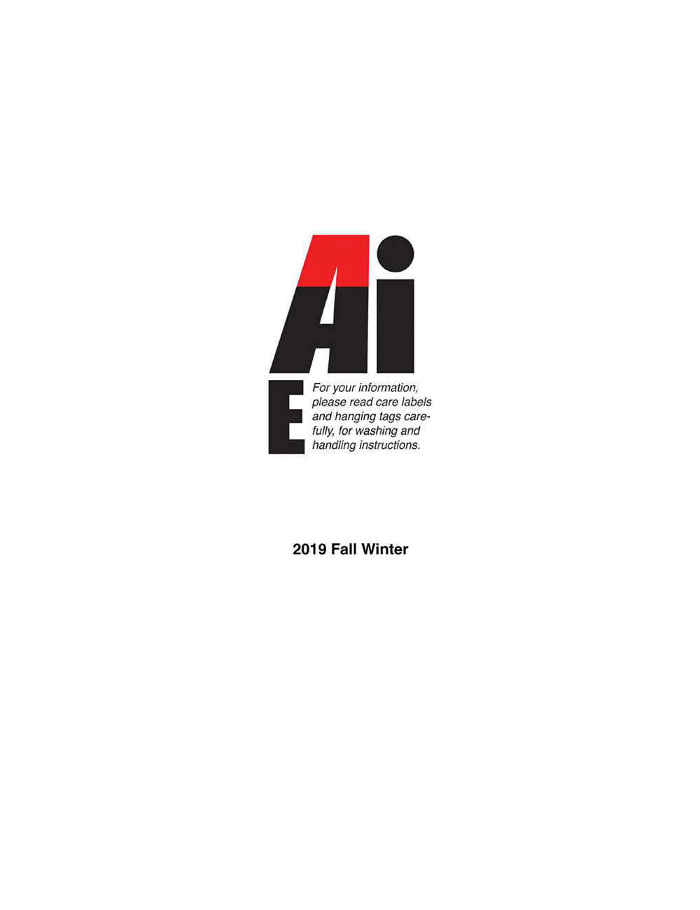 AiE 2019 FALL/WINTER