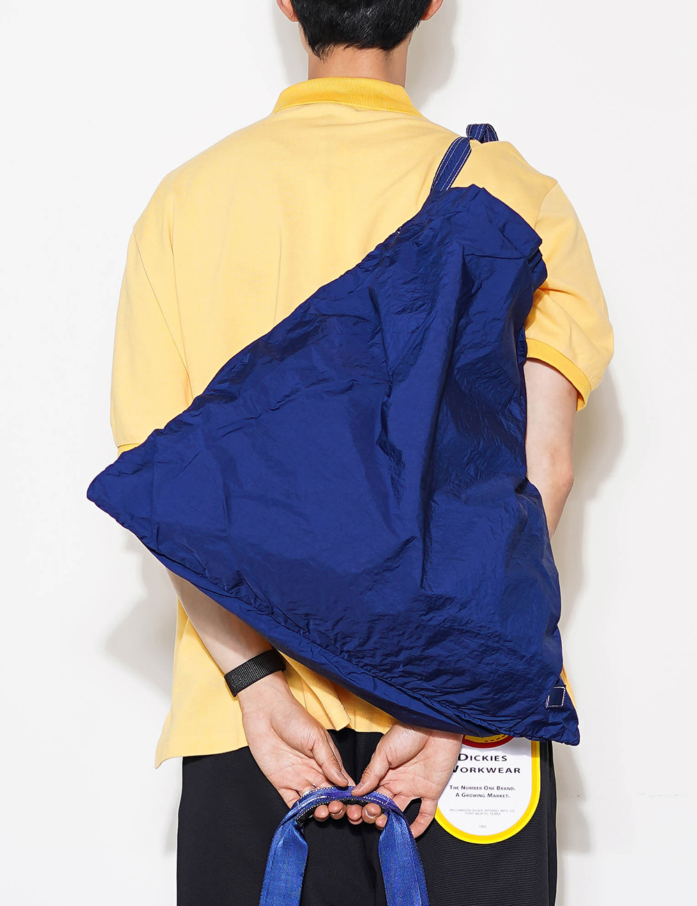 Packable Shoulder Bag (Blue)